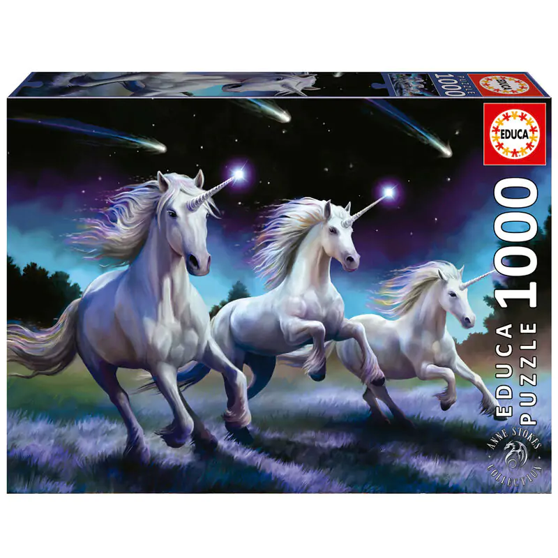 Shooting Stars, Anne Stokes Puzzle 1000St Produktfoto