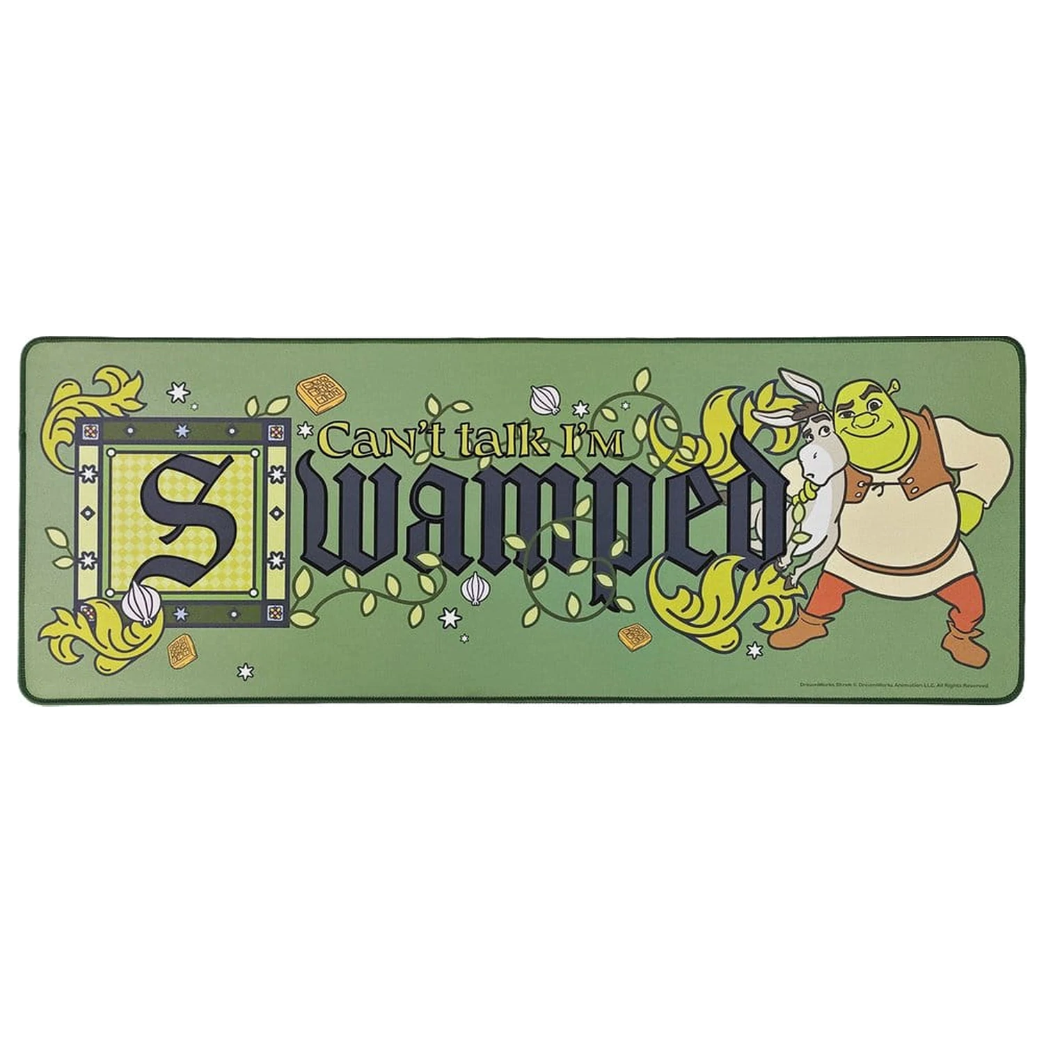 Shrek Schreibtischunterlage & Untersetzer Set Produktfoto