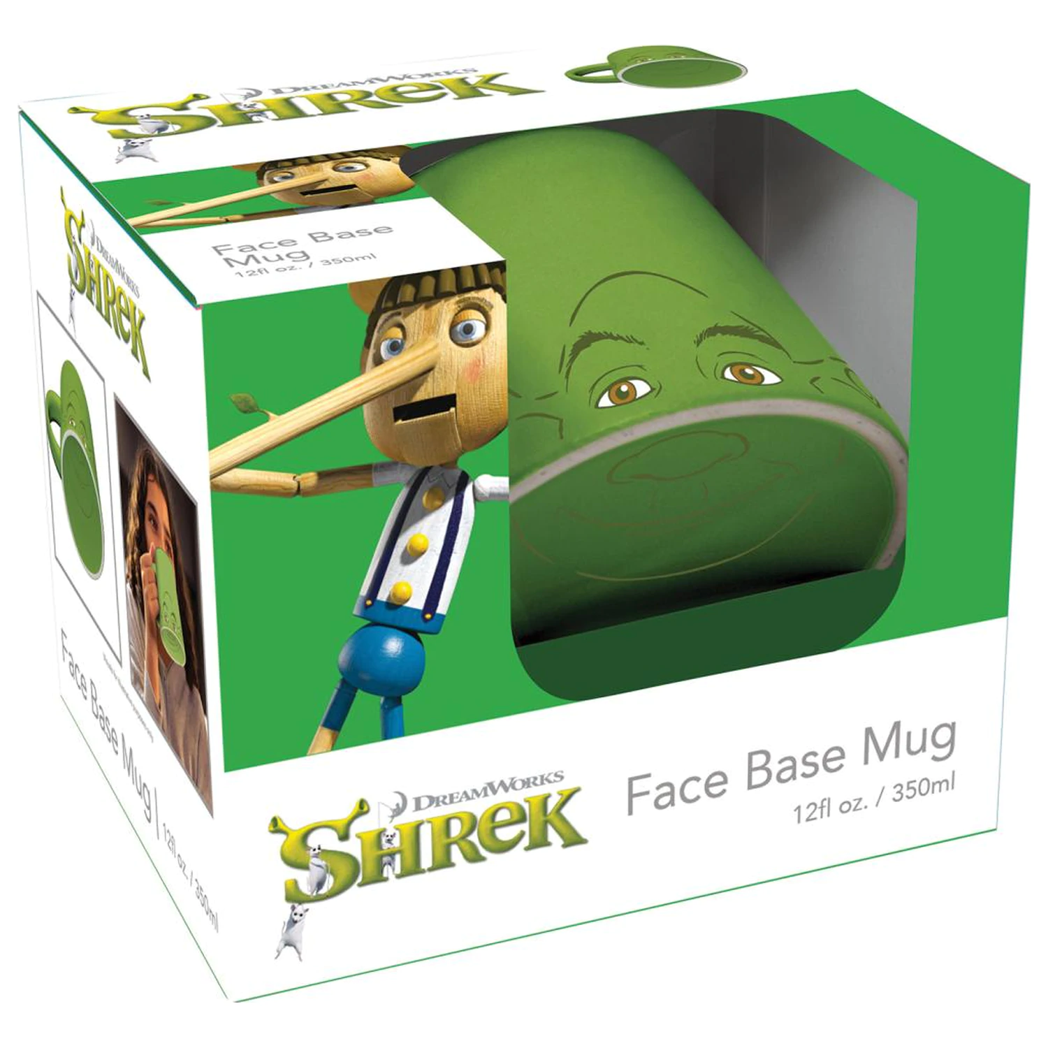 Shrek Gesichts Tasse 355 ml Produktfoto