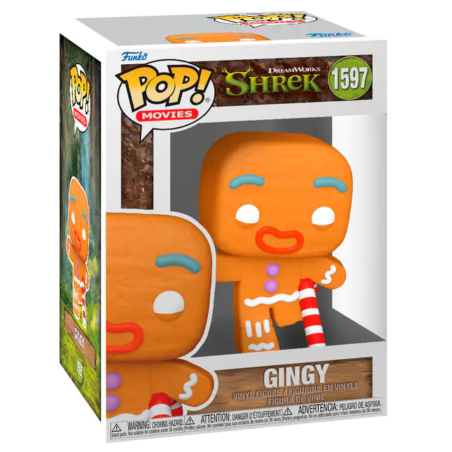 Shrek Funko POP! Movies Vinyl Figur 30th Anniversary Gingerbread man 9 cm Produktfoto