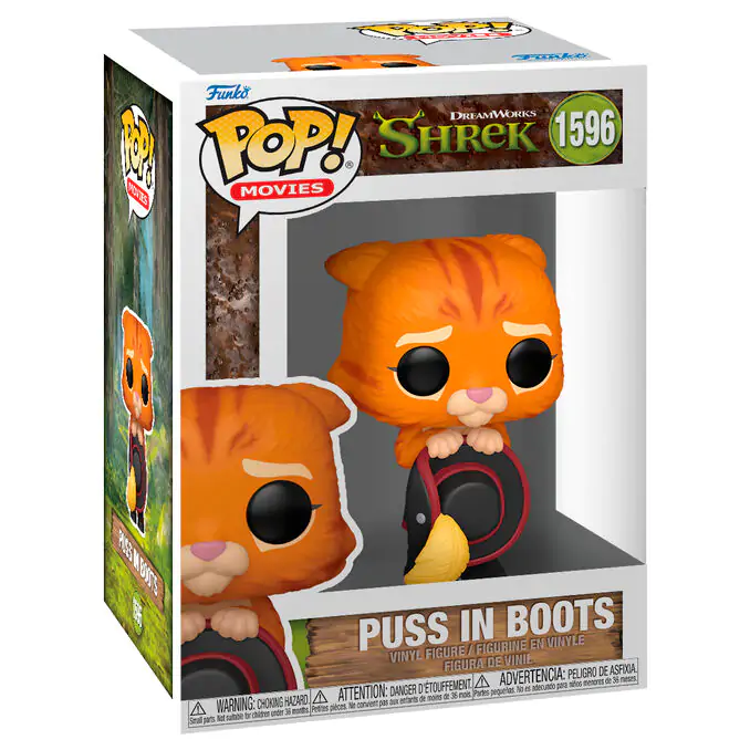 Shrek Funko POP! Movies Vinyl Figur 30th Anniversary Puss in Boots 9 cm Produktfoto