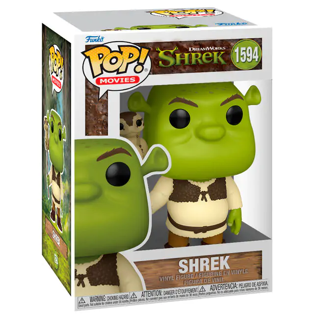 Shrek Funko POP! Movies Vinyl Figur 30th Anniversary Shrek w/Snake 9 cm termékfotó