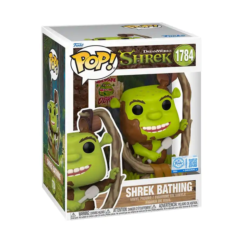 Shrek Funko POP! Premium Vinyl Figur Shrek Bathing *Exclusive Version* 9 cm Produktfoto
