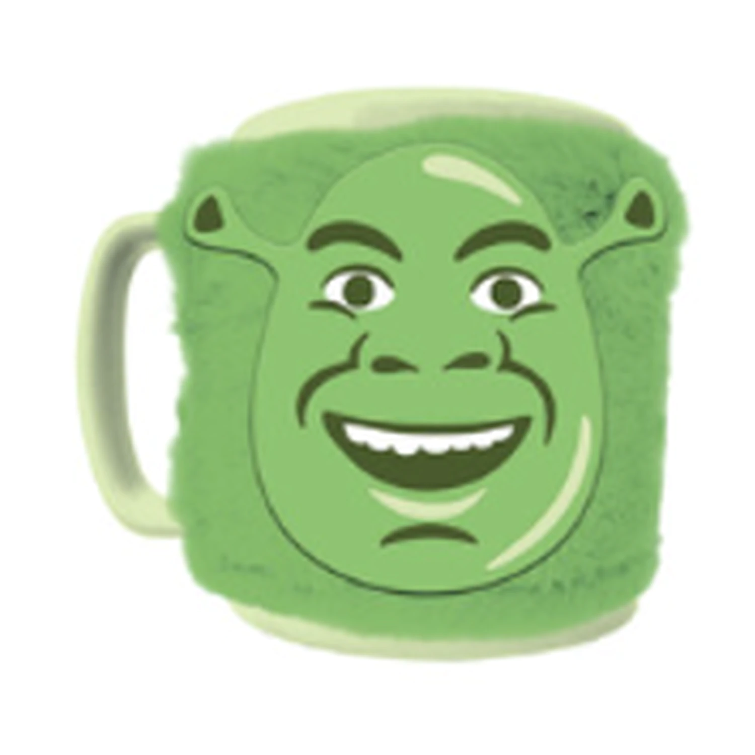 Shrek Flauschige Tasse Produktfoto