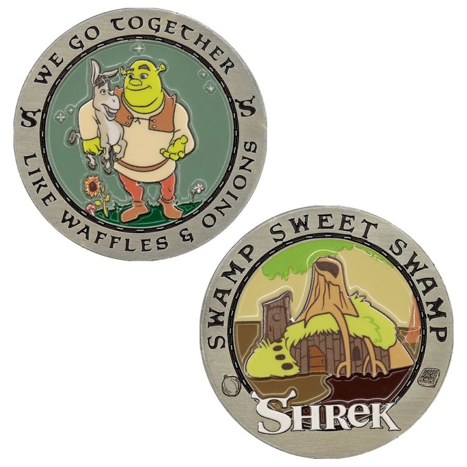 Shrek Sammel-Münze Swamp Sweet Swamp Limitierte Edition Produktfoto