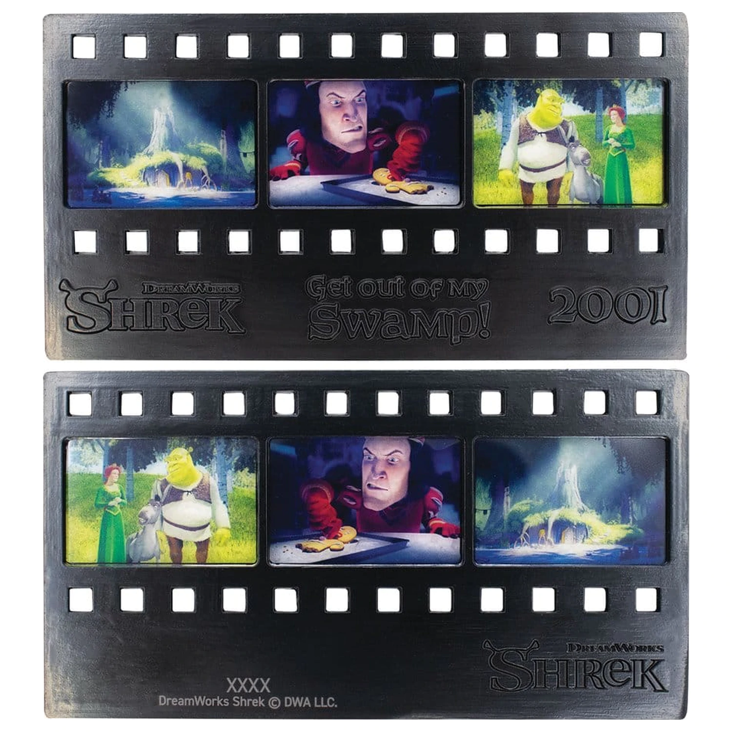 Shrek Replica Metall Filmstreifen Limitierte Edition 12 cm Produktfoto