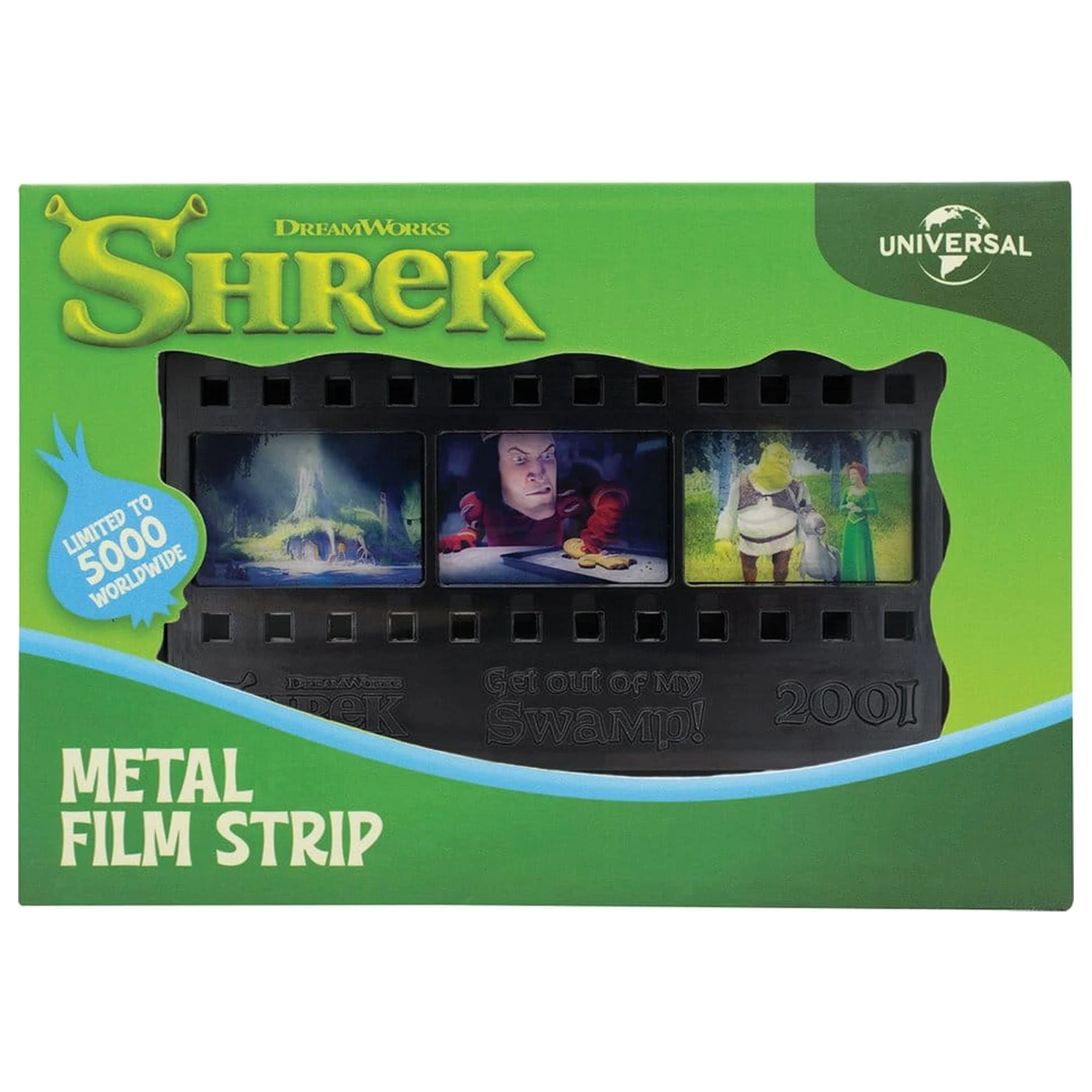 Shrek Replica Metall Filmstreifen Limitierte Edition 12 cm Produktfoto
