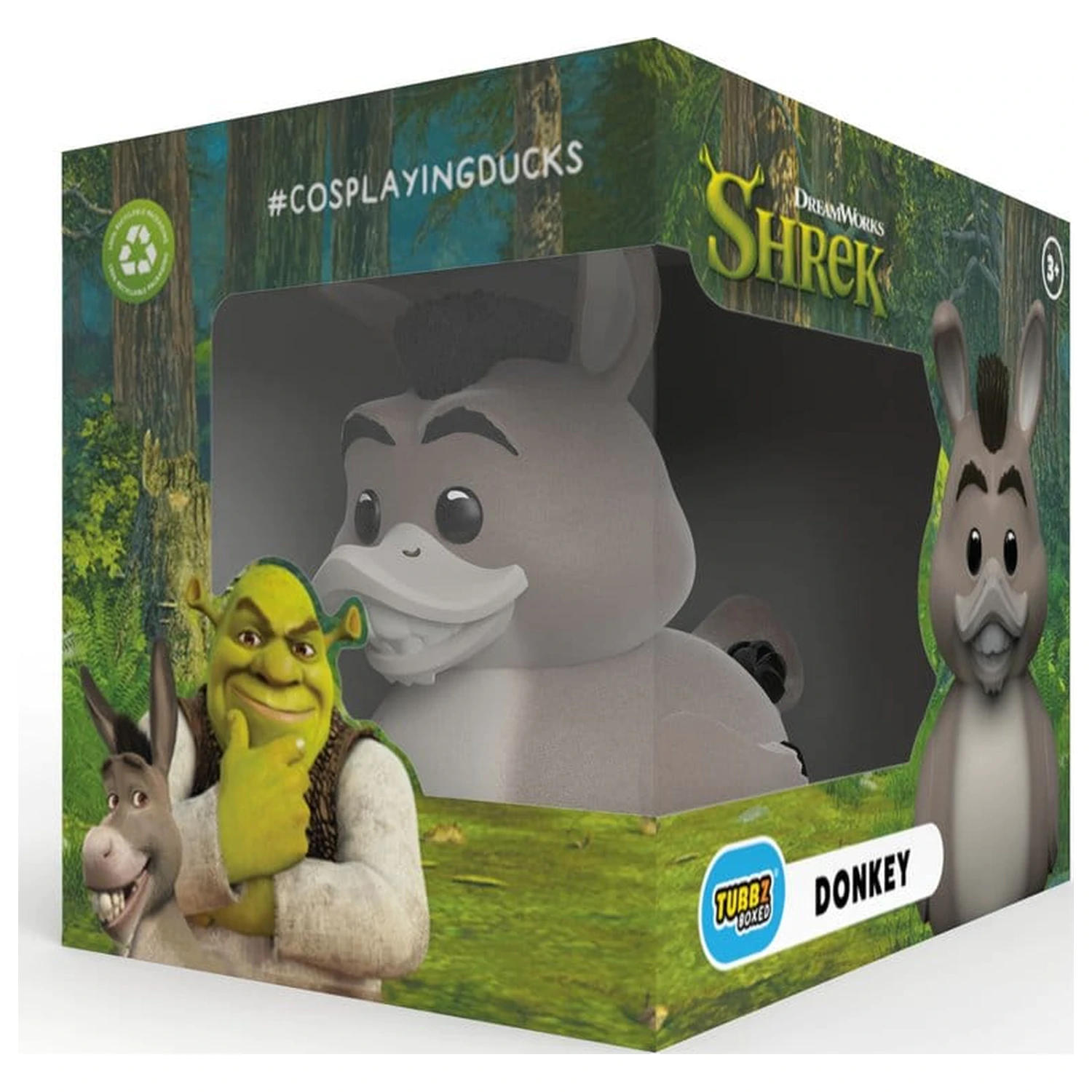 Shrek Tubbz PVC Figur Donkey Produktfoto