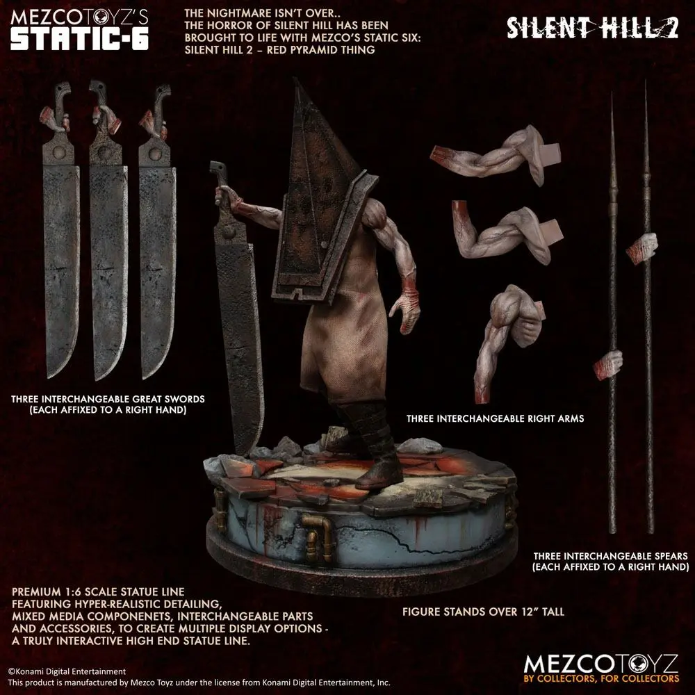 Silent Hill 2 PVC Statue 1/6 Red Pyramid Thing 42 cm Produktfoto