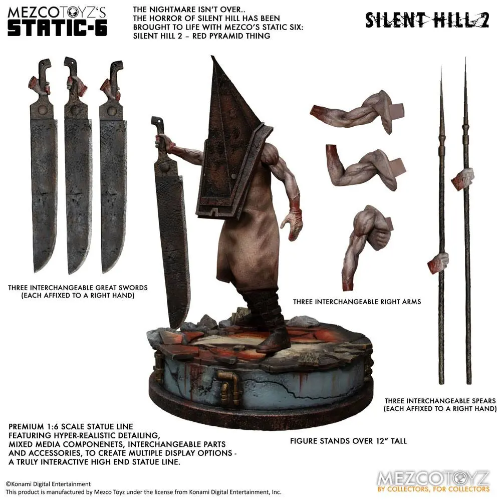 Silent Hill 2 PVC Statue 1/6 Red Pyramid Thing 42 cm Produktfoto