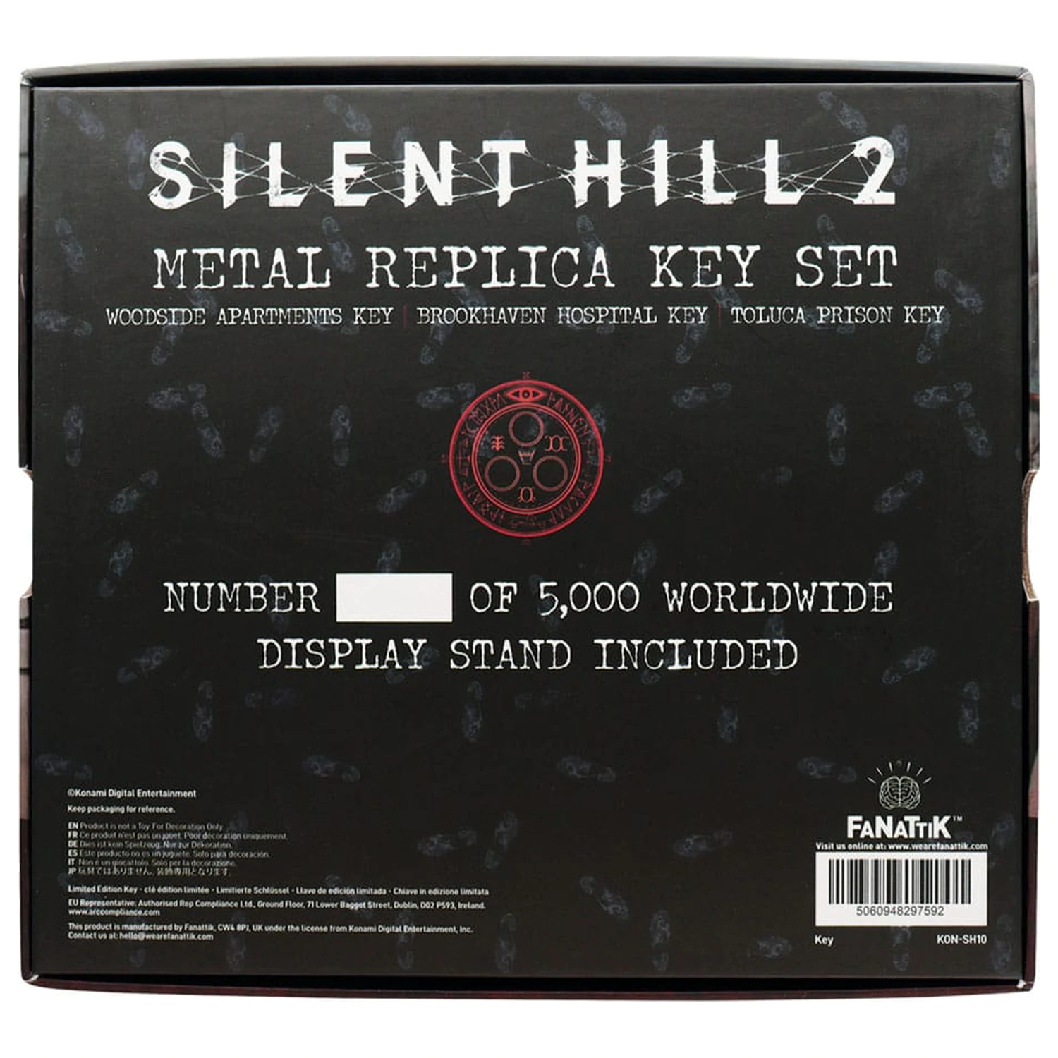 Silent Hill 2 Replicas 3er-Set Schlüssel Produktfoto