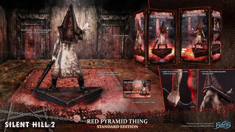 Silent Hill 2 Statue Red Pyramid Thing 46 cm Produktfoto