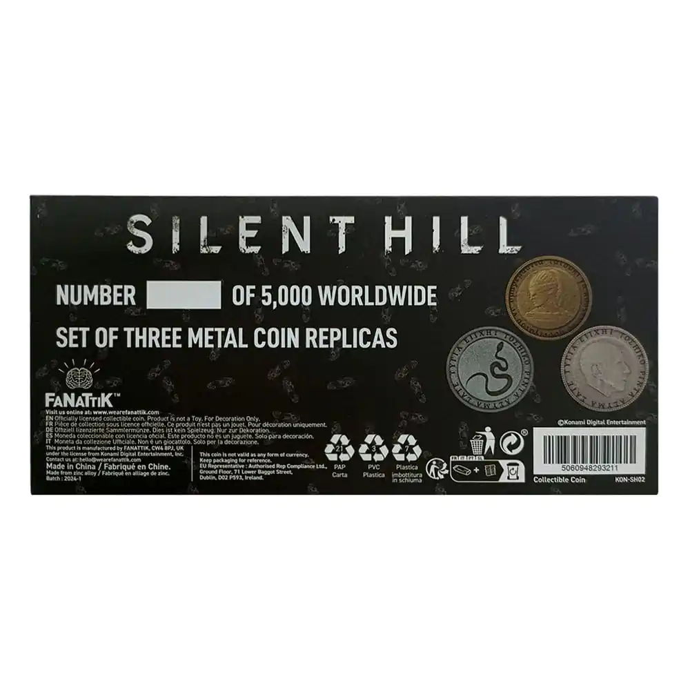 Silent Hill Sammelmünzen 3er-Pack termékfotó