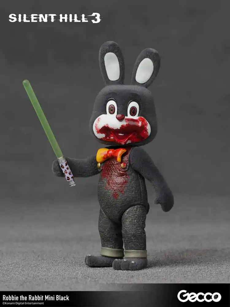 Silent Hill 3 Mini Actionfigur Robbie the Rabbit Mini Black Version 10 cm termékfotó