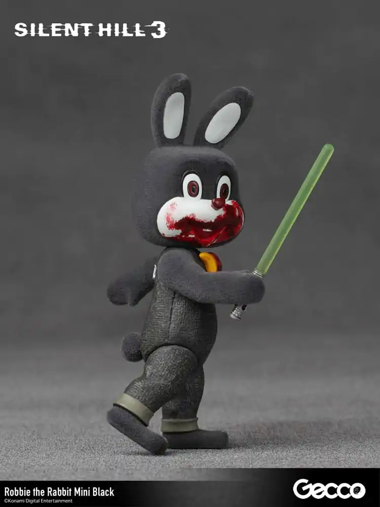 Silent Hill 3 Mini Actionfigur Robbie the Rabbit Mini Black Version 10 cm termékfotó