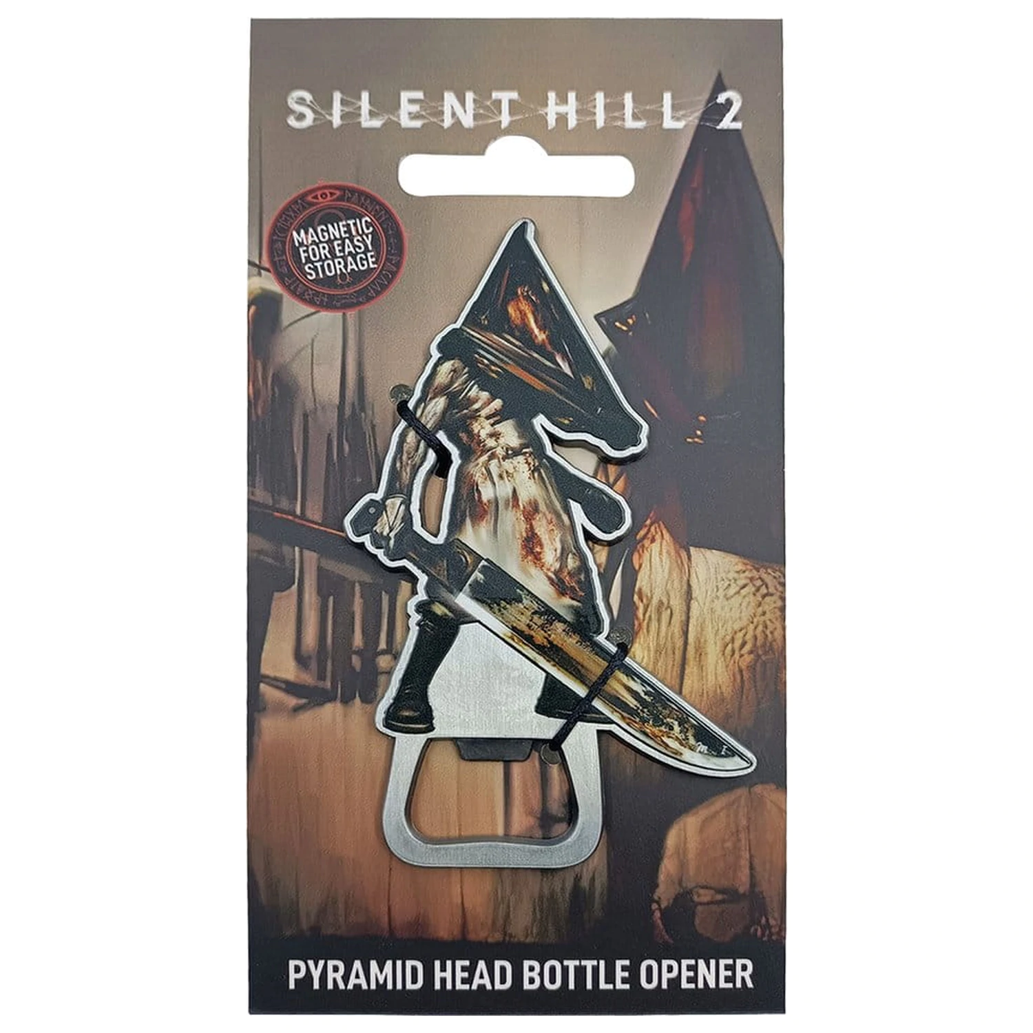 Silent Hill Flaschenöffner Pyramid Head Magnetisch 6 x 9 cm Produktfoto