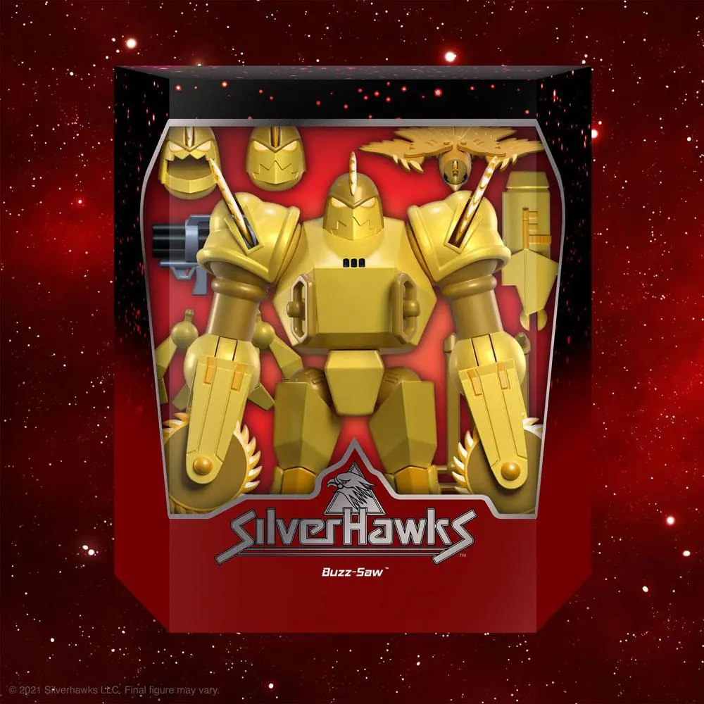 SilverHawks Ultimates Actionfigur Buzz-Saw 20 cm termékfotó