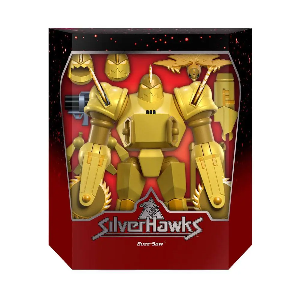 SilverHawks Ultimates Actionfigur Buzz-Saw 20 cm termékfotó