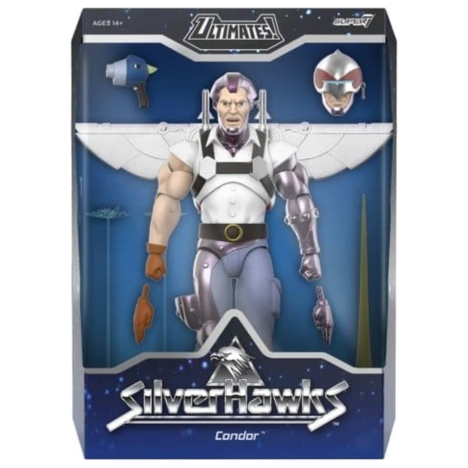 Silverhawks Ultimates Actionfigur Welle 07 Condor (Toon) Produktfoto