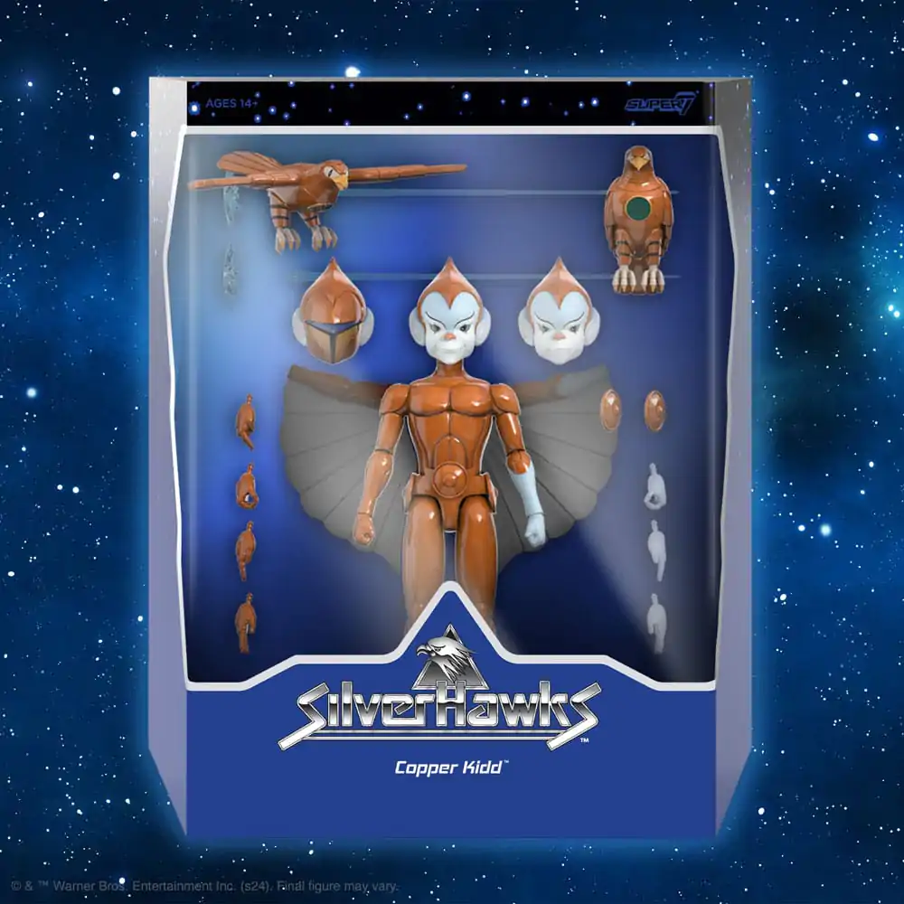 SilverHawks Ultimates Actionfigur Wave 2 Copper Kidd (Cartoon Accurate) 18 cm termékfotó