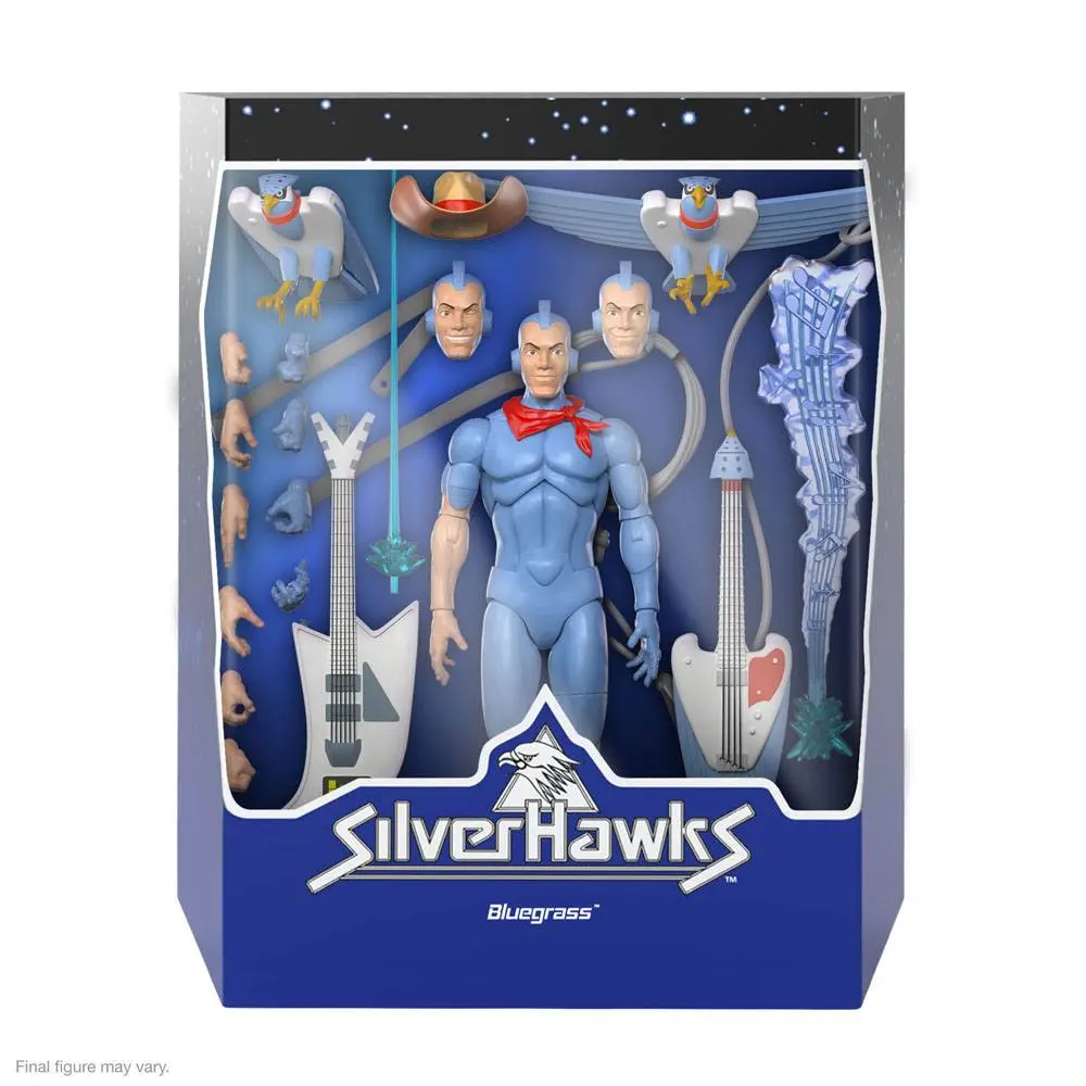 SilverHawks Ultimates Actionfigur Bluegrass 18 cm Produktfoto
