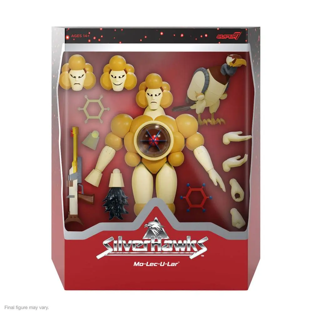 SilverHawks Ultimates Actionfigur Mo-Lec-U-Lar 18 cm termékfotó