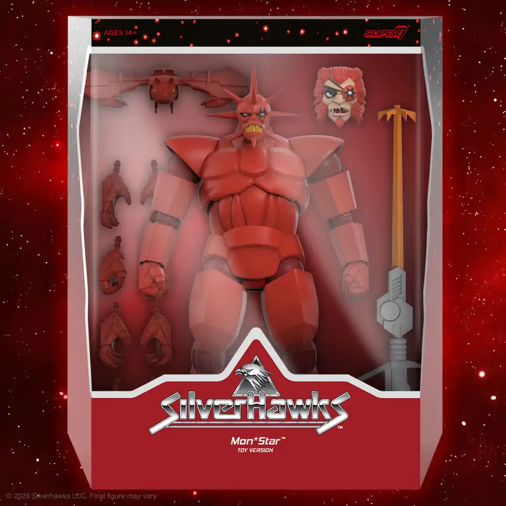 SilverHawks Ultimates Actionfigur Mon*Star (Toy Version) 18 cm termékfotó