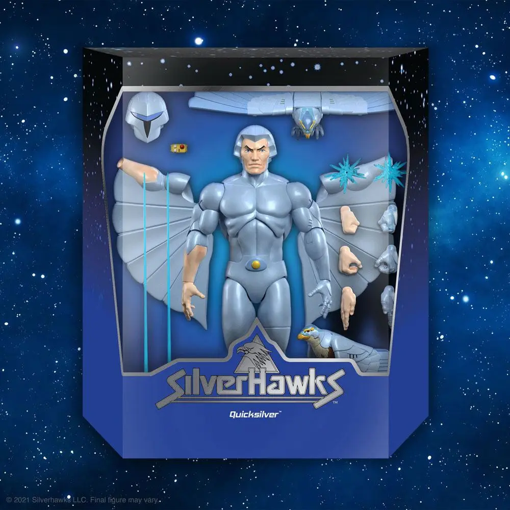 SilverHawks Ultimates Actionfigur Quicksilver 18 cm termékfotó