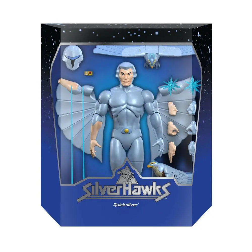 SilverHawks Ultimates Actionfigur Quicksilver 18 cm termékfotó