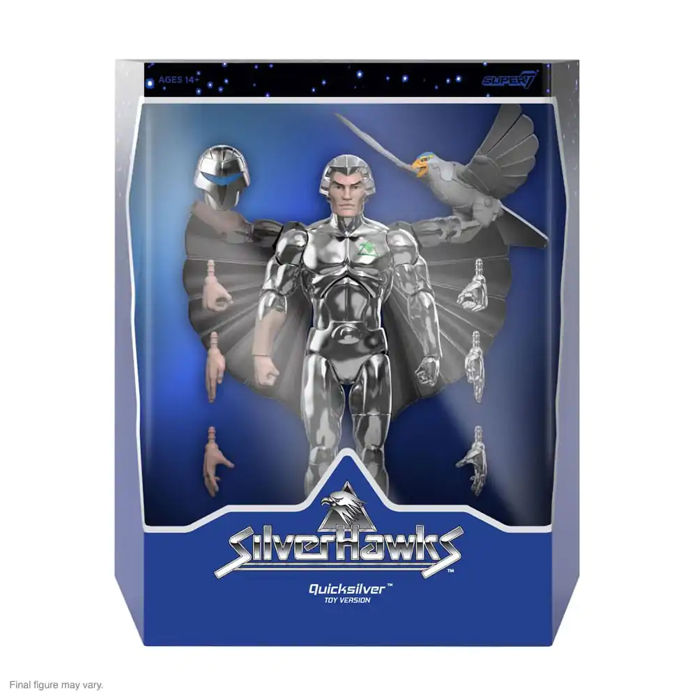 SilverHawks Ultimates Actionfigur Quicksilver (Toy Version) 18 cm termékfotó