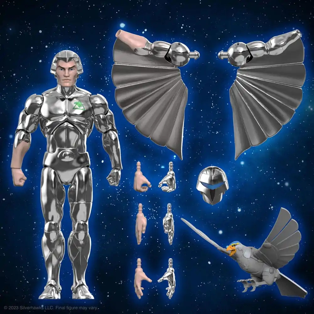 SilverHawks Ultimates Actionfigur Quicksilver (Toy Version) 18 cm termékfotó