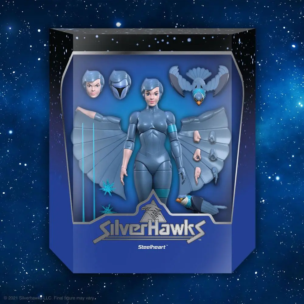 SilverHawks Ultimates Actionfigur Steelheart 18 cm termékfotó