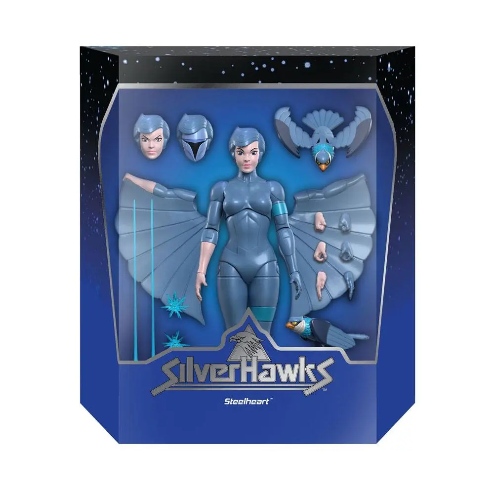 SilverHawks Ultimates Actionfigur Steelheart 18 cm termékfotó