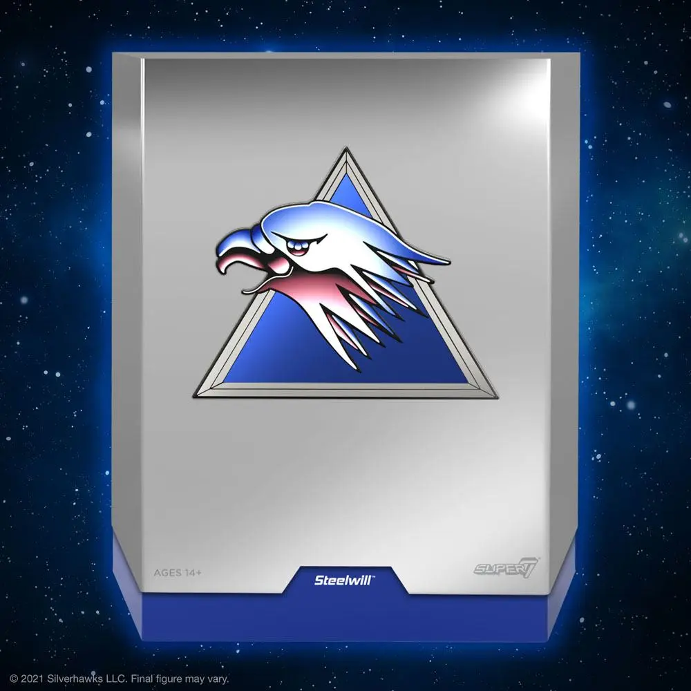 SilverHawks Ultimates Actionfigur Steelwill 18 cm Produktfoto
