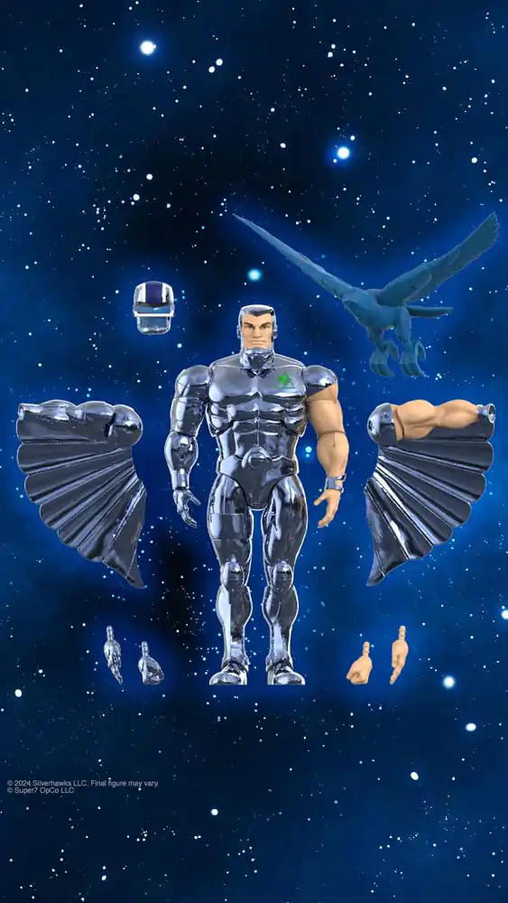 SilverHawks Ultimates Actionfigur Steelwill (Toy Version Vac Metal) 18 cm termékfotó