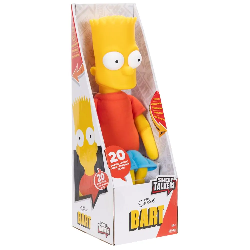 Simpsons Plüschfigur sprechend Bart 33 cm *Englische Version* termékfotó