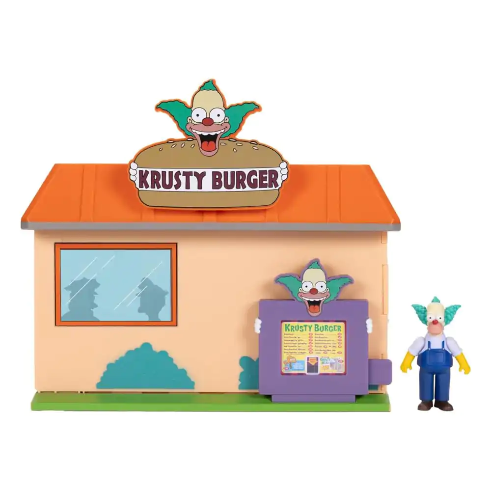 Simpsons Minifiguren Spielset Krusty Burger Produktfoto