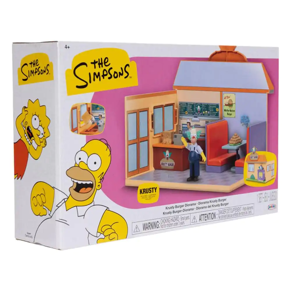 Simpsons Minifiguren Spielset Krusty Burger Produktfoto