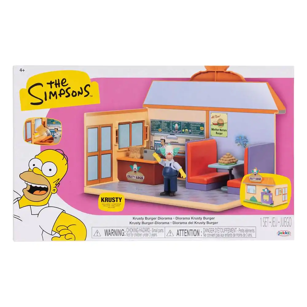 Simpsons Minifiguren Spielset Krusty Burger Produktfoto