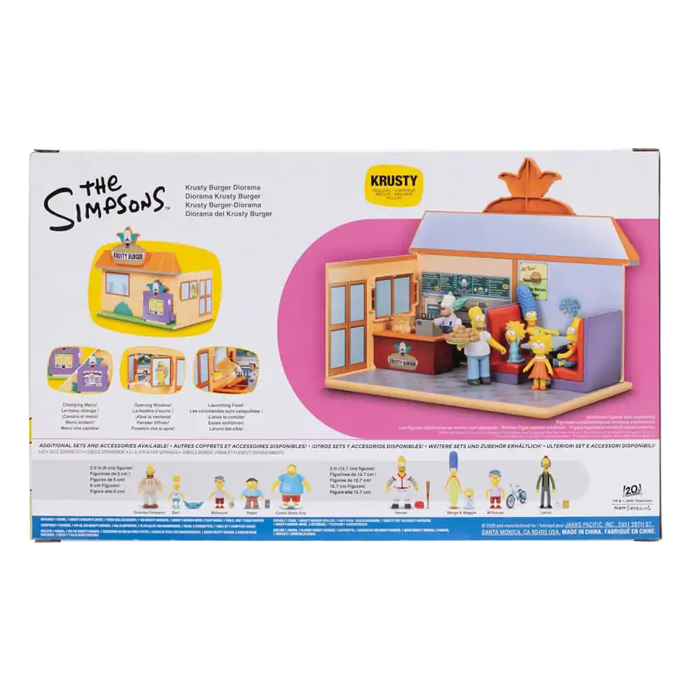 Simpsons Minifiguren Spielset Krusty Burger Produktfoto