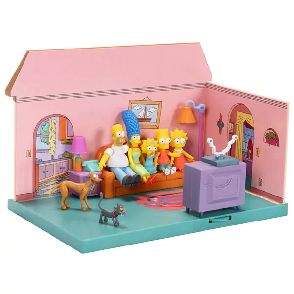 Simpsons Minifiguren Spielset Wohnzimmer termékfotó