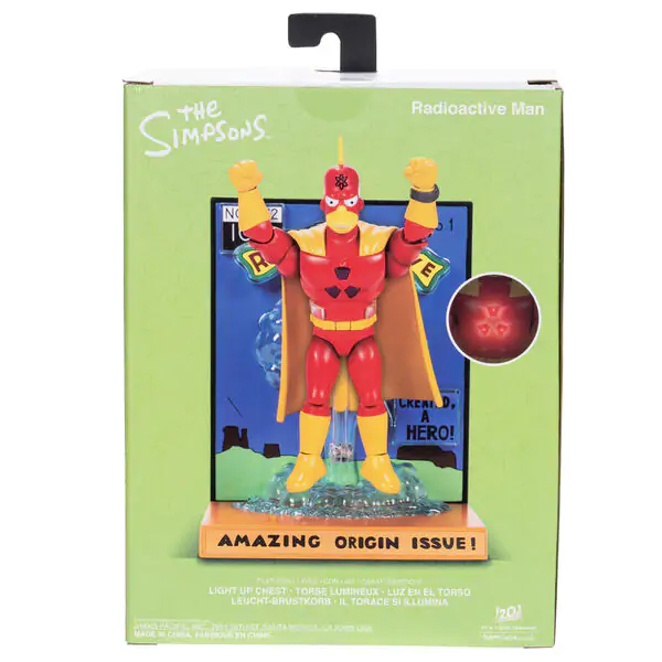 Simpsons Premium Actionfigur Radioactive Man 13 cm termékfotó