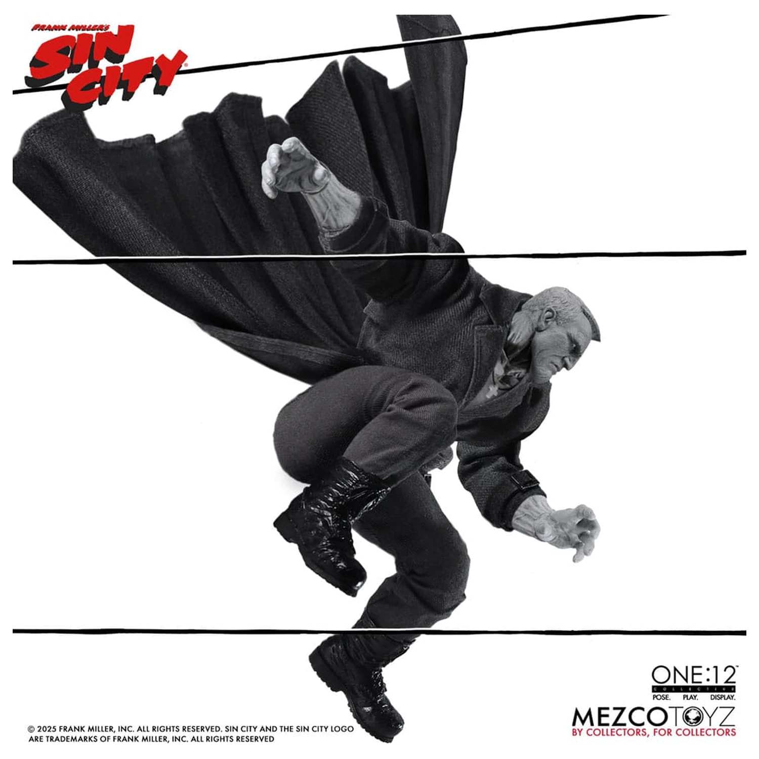 Sin City Actionfigur 1/12 Marv 17 cm Produktfoto
