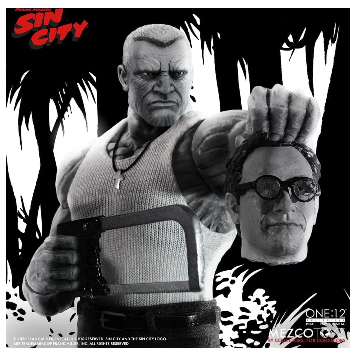 Sin City Actionfigur 1/12 Marv 17 cm Produktfoto