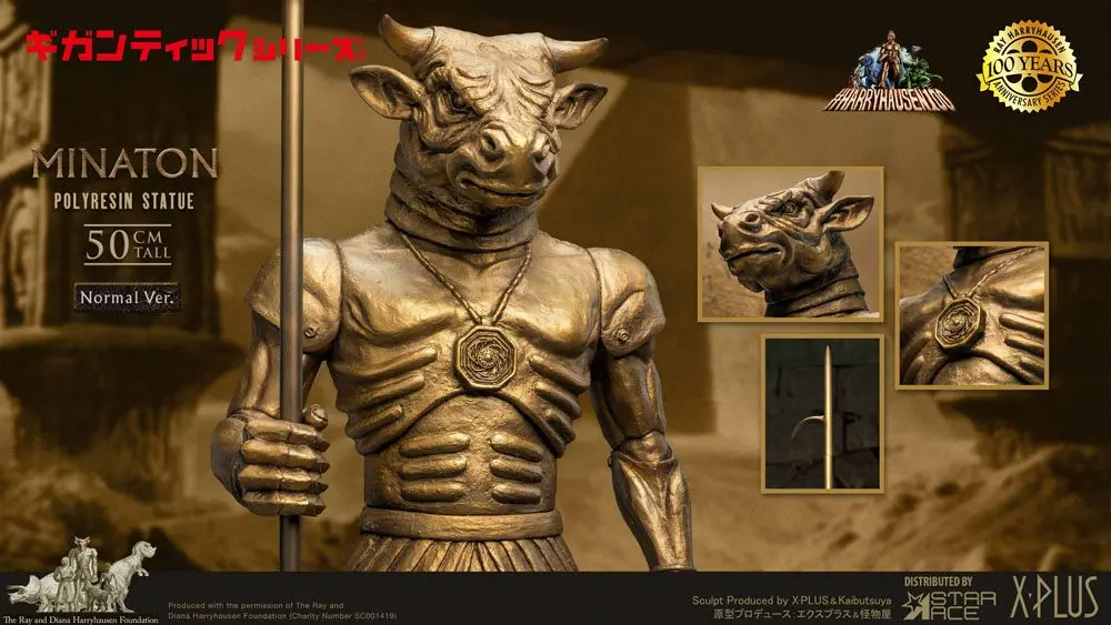 Sinbad and the Eye of the Tiger Statue Ray Harryhausens Minaton 52 cm Produktfoto