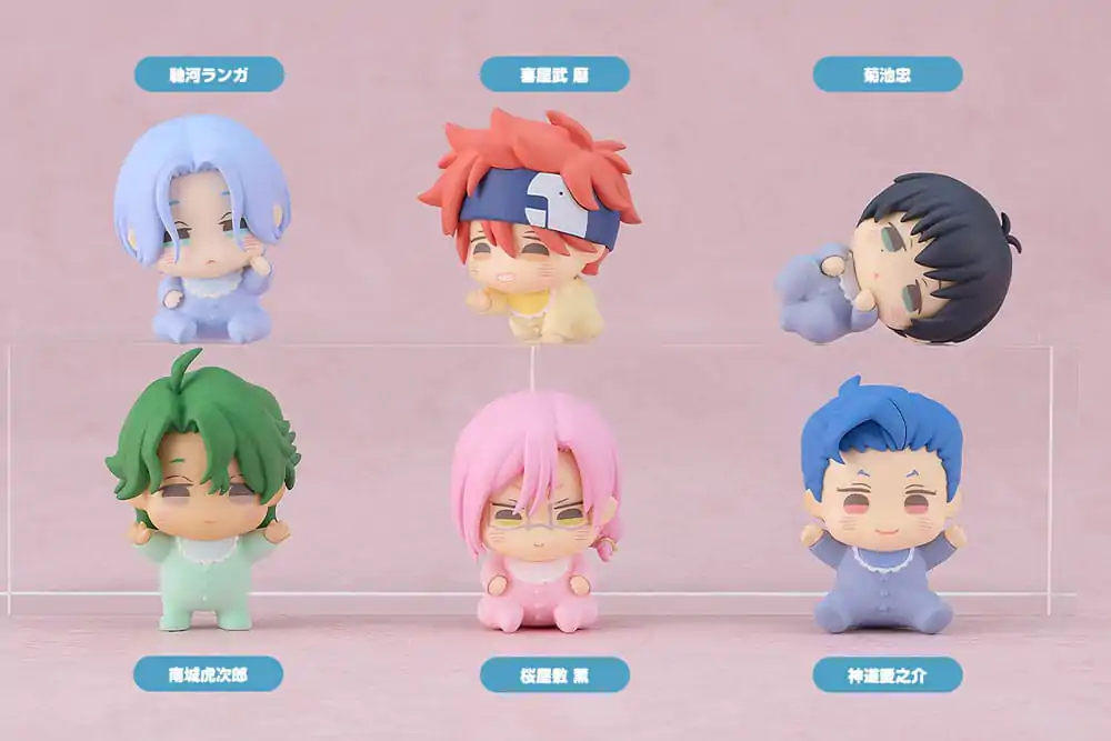 SK8 the Infinity Chibi Series Sammelfiguren 6er-Pack Akatans 5 cm Produktfoto