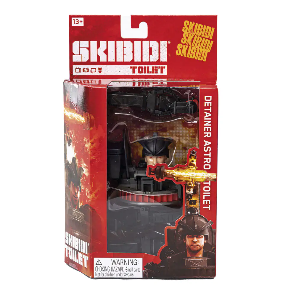 Skibidi Toilet Berserker Mutant Figur 16cm Produktfoto