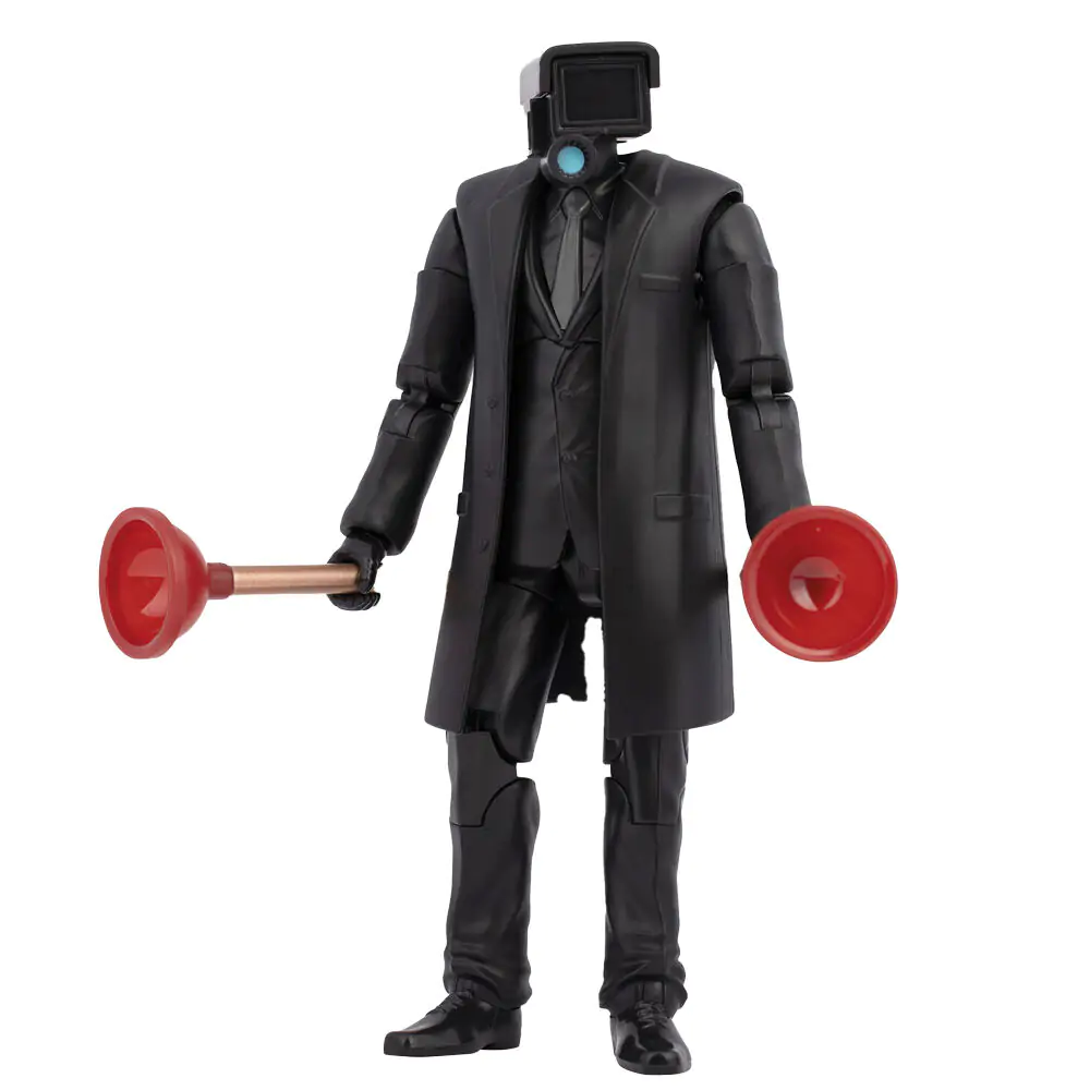 Skibidi Toilet Dark Plungerman Figur 16cm Produktfoto