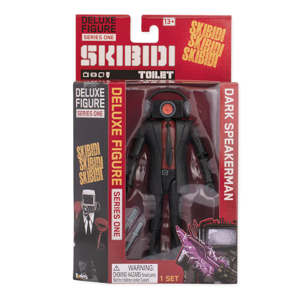 Skibidi Toilet Dark Speakrman Figur 16cm Produktfoto