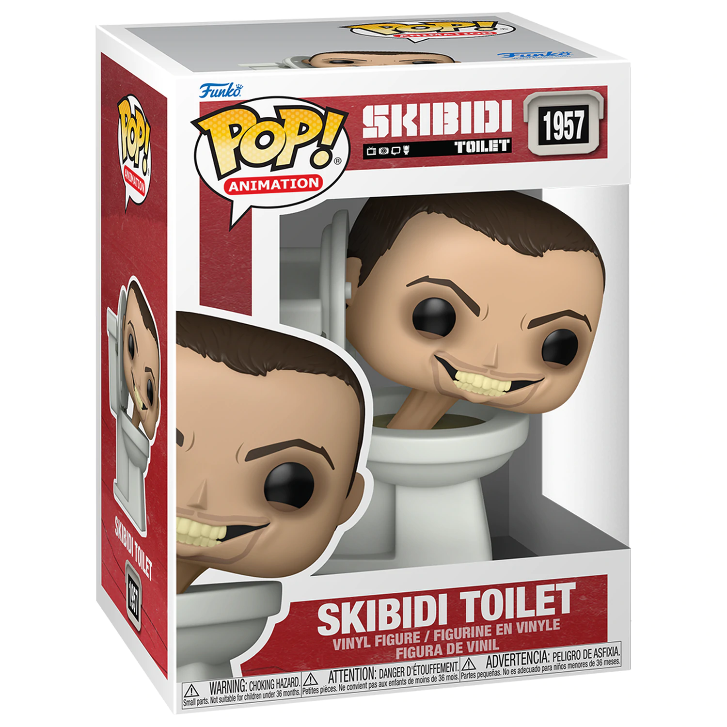 Skibidi Toilet Funko POP! Vinyl Figure Skibidi Toilet 9 cm Vinyl Figur Produktfoto